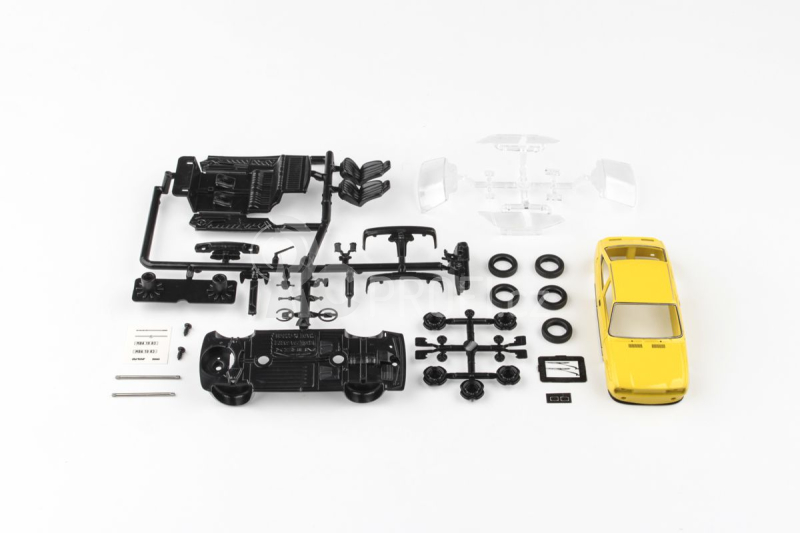 Abrex Škoda Garde (1982) 1:43 - Žlutá Sluneční - Stavebnice