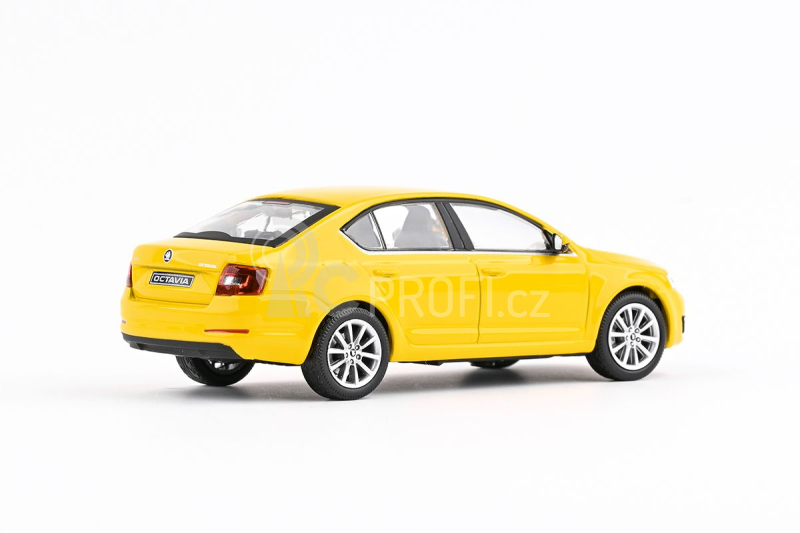 Abrex Škoda Octavia III (2012) 1:43 - Žlutá Taxi