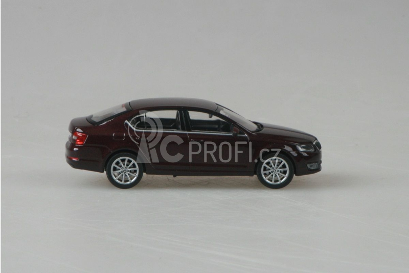 Abrex Škoda Octavia III (2012) 1:43 - Rosso Brunello Metalíza