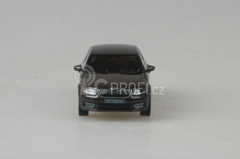 Abrex Škoda Octavia III (2012) 1:43 - Hnědá Topaz Metalíza