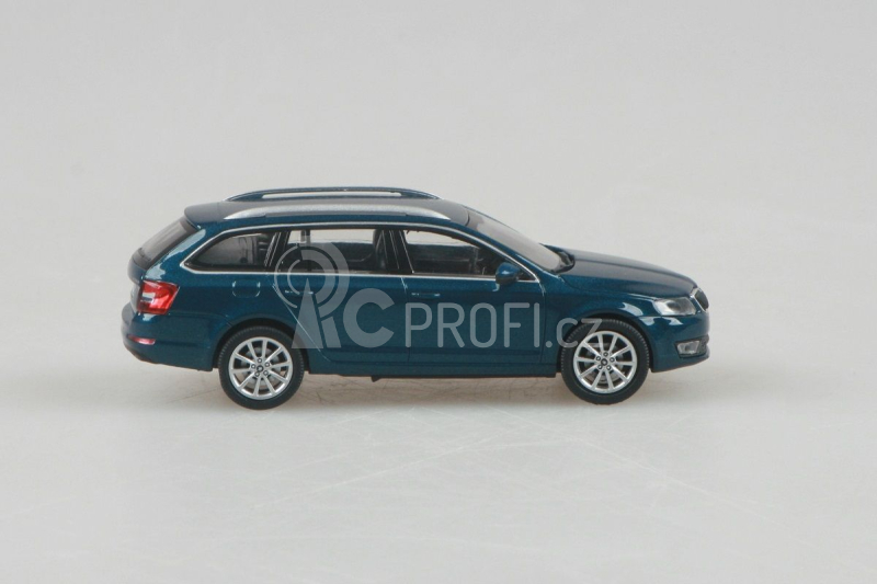 Abrex Škoda Octavia III Combi (2013) 1:43 - Modrá Lava Metalíza