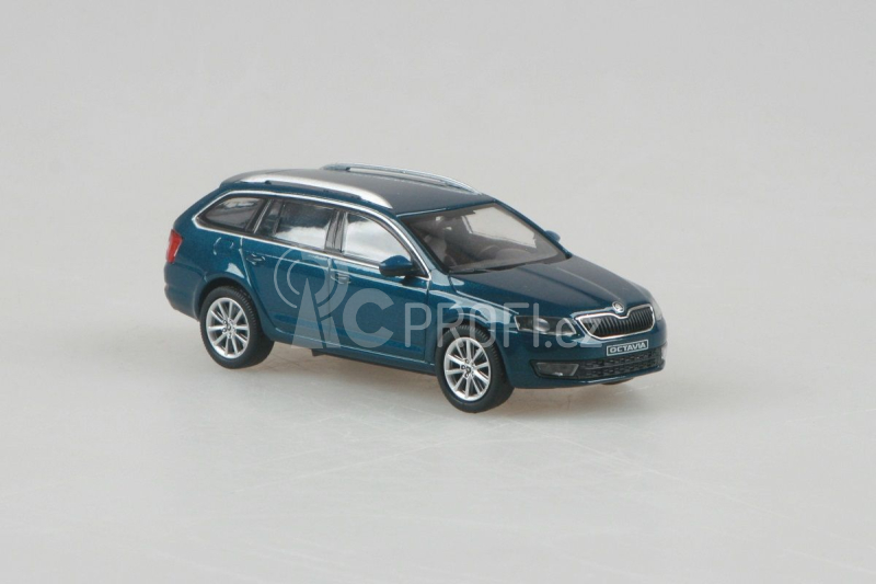 Abrex Škoda Octavia III Combi (2013) 1:43 - Modrá Lava Metalíza