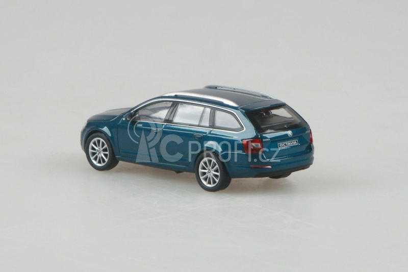 Abrex Škoda Octavia III Combi (2013) 1:43 - Modrá Lava Metalíza