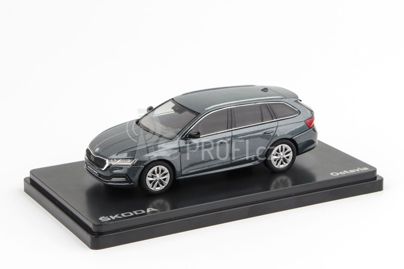 Abrex Škoda Octavia IV Combi (2020) 1:43 - Šedá Quartz Metalíza