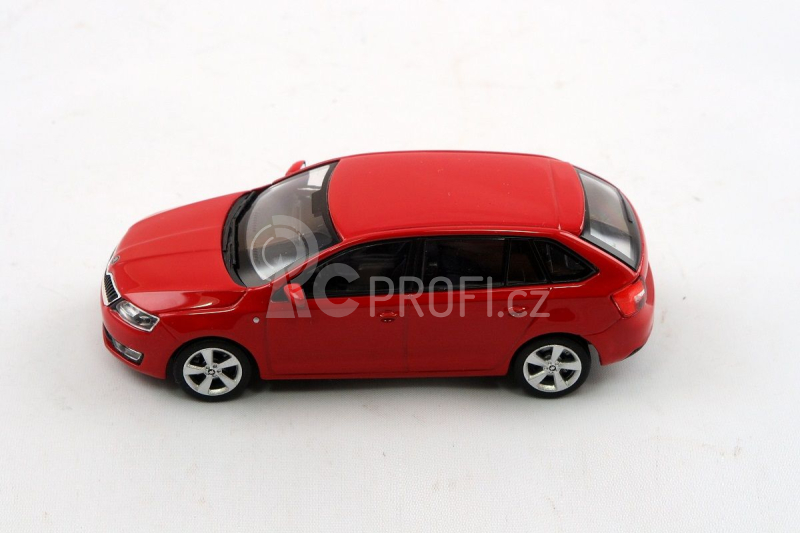 Abrex Škoda Rapid Spaceback (2013) 1:43 - Červená Corrida Uni