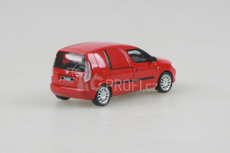 Abrex Škoda Roomster FL Praktik (2010) 1:43 - Červená Corrida Uni