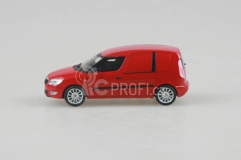 Abrex Škoda Roomster FL Praktik (2010) 1:43 - Červená Corrida Uni