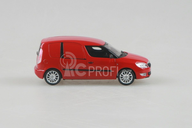 Abrex Škoda Roomster FL Praktik (2010) 1:43 - Červená Corrida Uni
