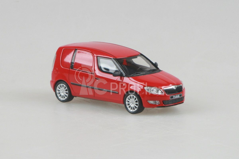 Abrex Škoda Roomster FL Praktik (2010) 1:43 - Červená Corrida Uni