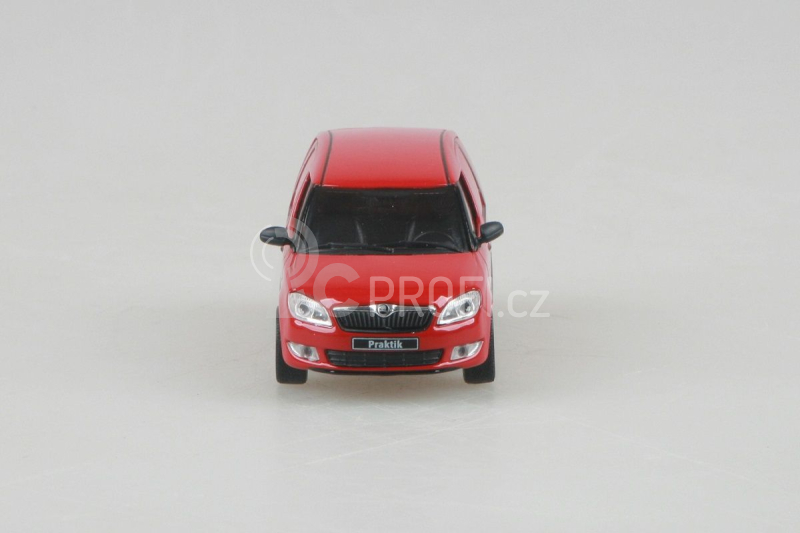 Abrex Škoda Roomster FL Praktik (2010) 1:43 - Červená Corrida Uni