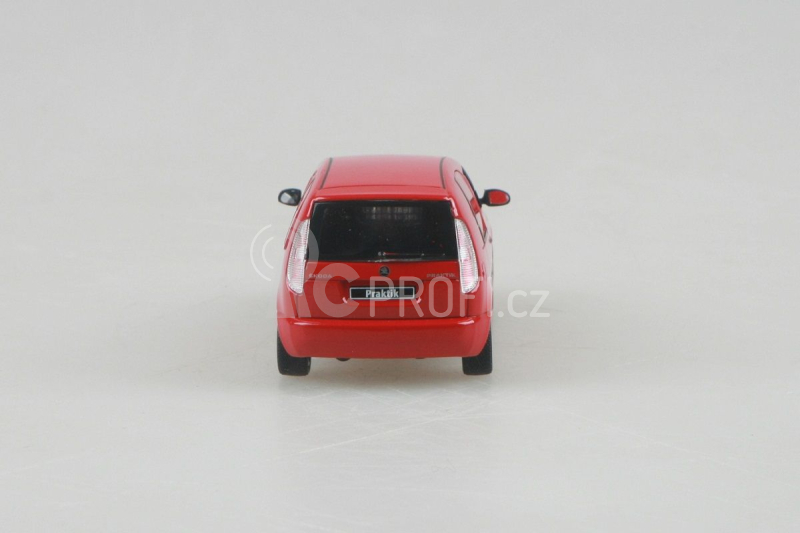 Abrex Škoda Roomster FL Praktik (2010) 1:43 - Červená Corrida Uni