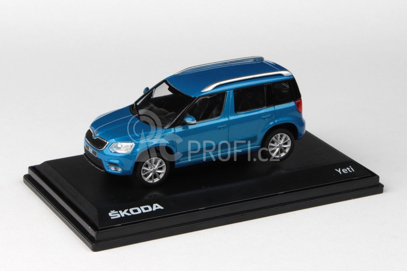 Abrex Škoda Yeti FL (2013) 1:43 - Modrá Ocean Metalíza