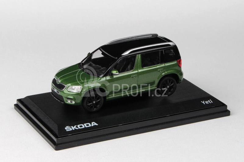 Abrex Škoda Yeti FL (2013) 1:43 - Zelená Cosmic Metalíza