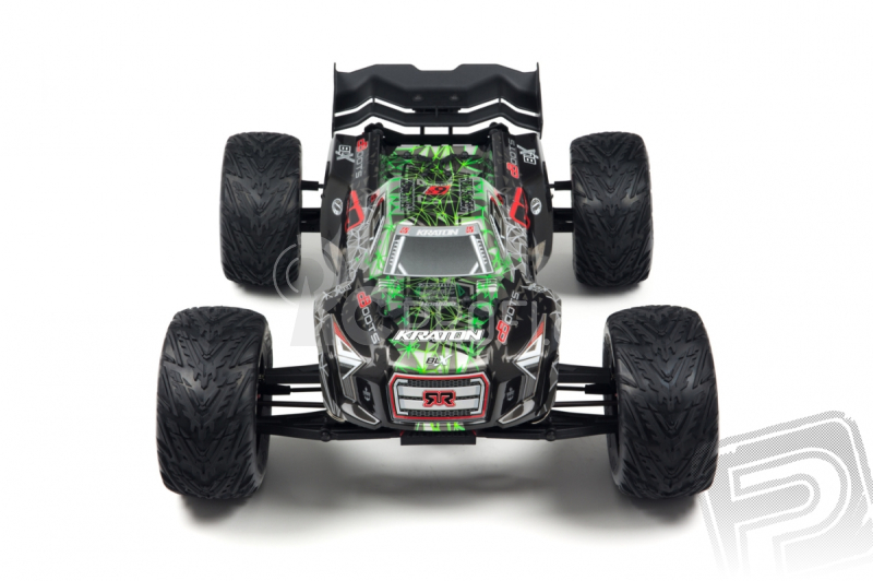 RC auto Kraton MT 6S BLX, zelenočerná