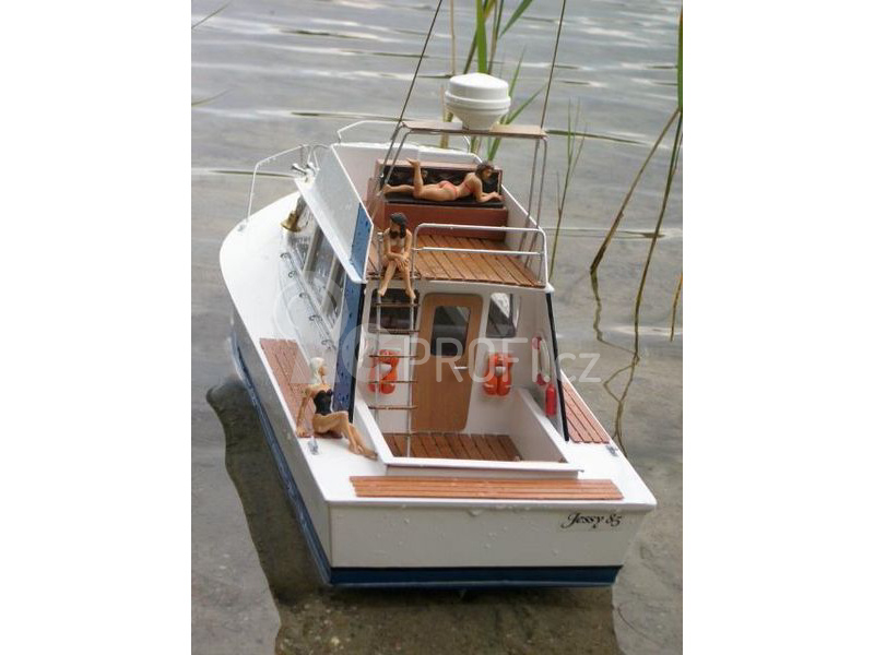 RC stavebnice Krick Motorová jachta Lisa kit