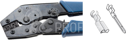 Krimpovací kleště s ráčnou, AWG24-30, 18-22, 0,9-0,35mm2, HT-225D