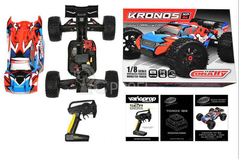 KRONOS XP 6S - Verze 2021 - 1/8 Monster Truck 4WD - RTR - Brushless Power 6S