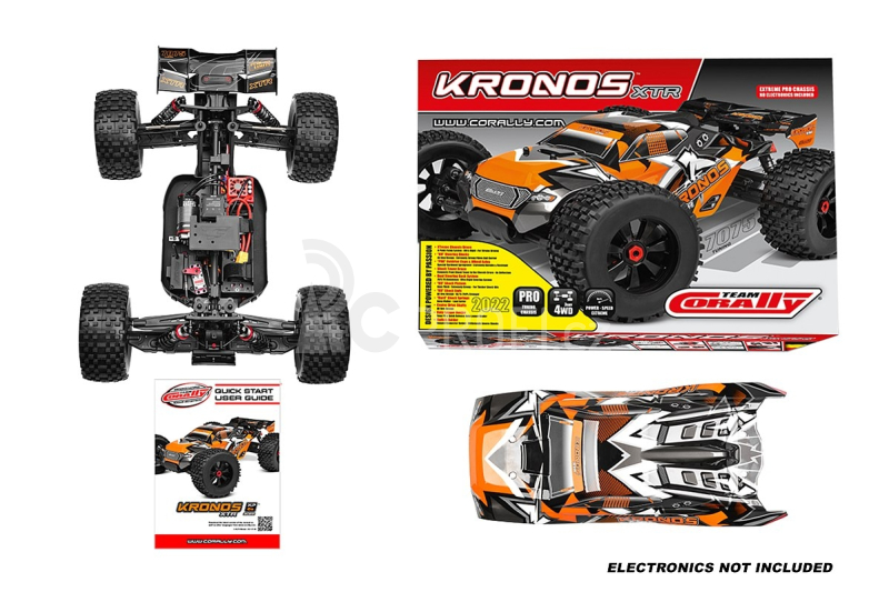 KRONOS XTR 6S 2022 - 1/8 Monster Truck 4WD bez elektroniky - TUNING verze