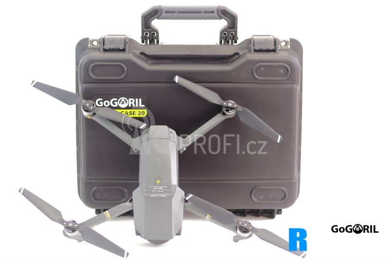 Set profi kufr + výstelka pro DJI Mavic Pro, černá