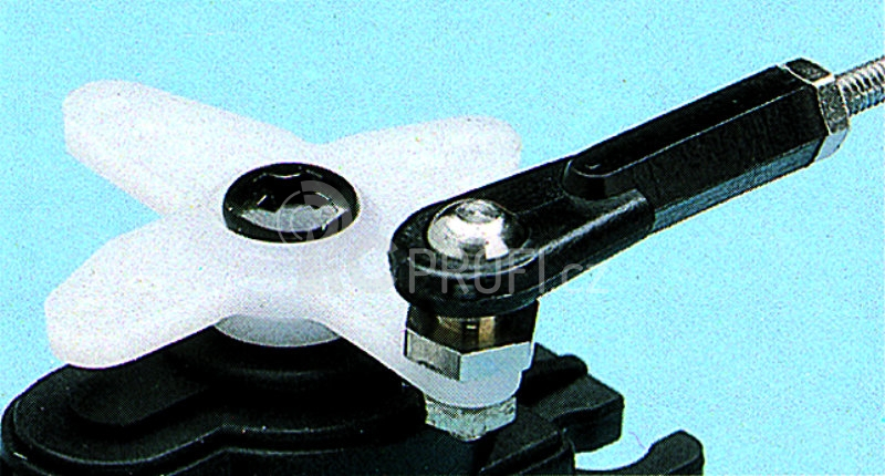 Kulový čep M2, s kuličkou s vrtáním 2mm, 10 ks.