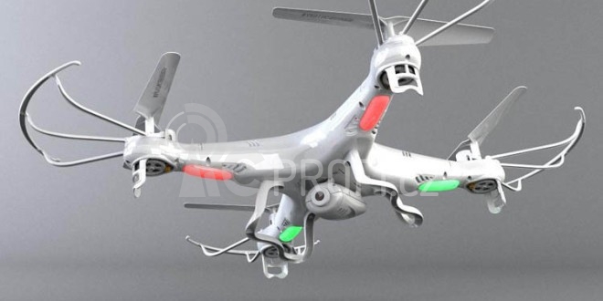 RC dron SPL X5C-1, bílá