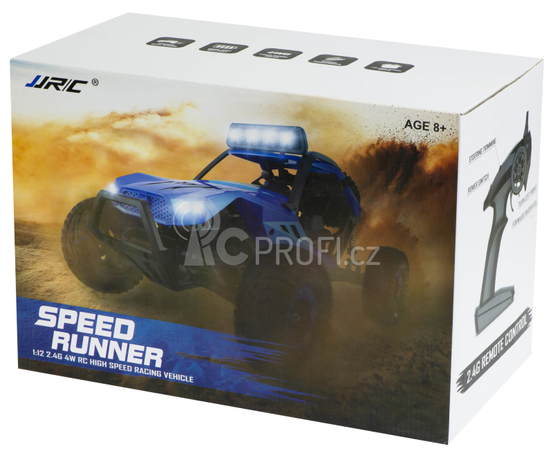 RC buggy JJRC Speed Runner Q46, modrá