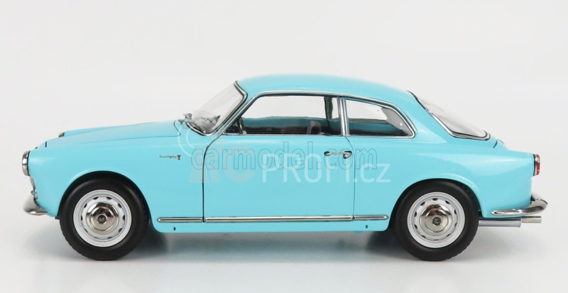 Kyosho Alfa romeo Giulietta Sprint Coupe 1954 1:18 Světle Modrá