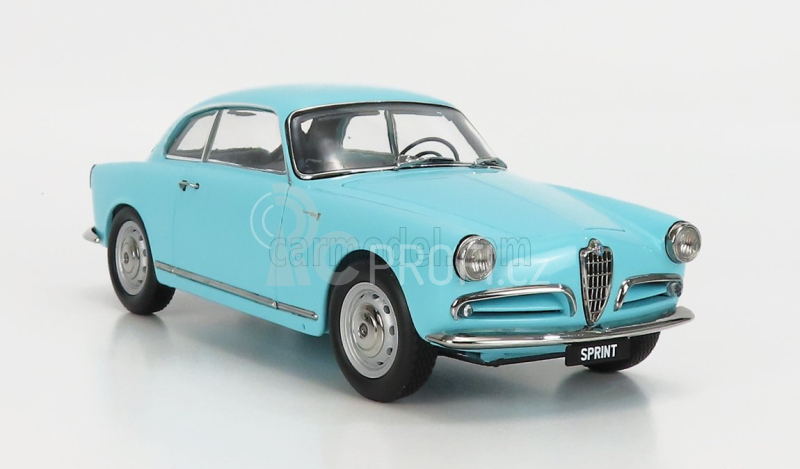 Kyosho Alfa romeo Giulietta Sprint Coupe 1954 1:18 Světle Modrá