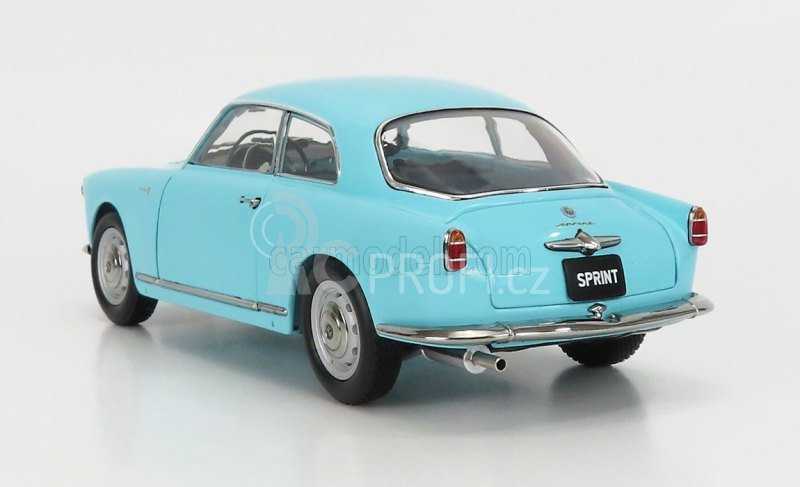 Kyosho Alfa romeo Giulietta Sprint Coupe 1954 1:18 Světle Modrá