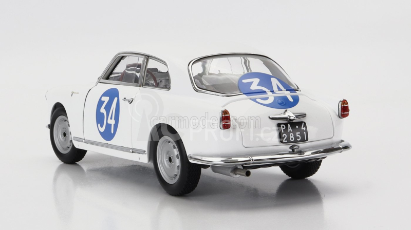 Kyosho Alfa romeo Giulietta Sv Sprint Veloce N 34 1:18, bílá