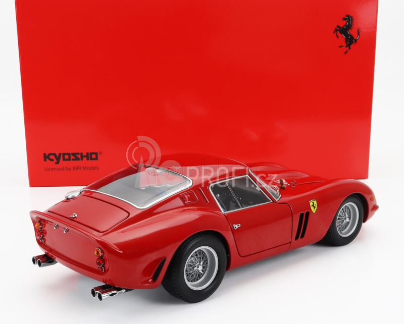 Kyosho Ferrari 250 Gto Coupe 1962 1:18, červená