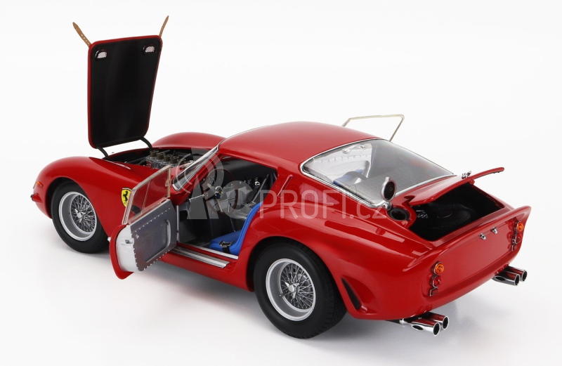 Kyosho Ferrari 250 Gto Coupe 1962 1:18, červená