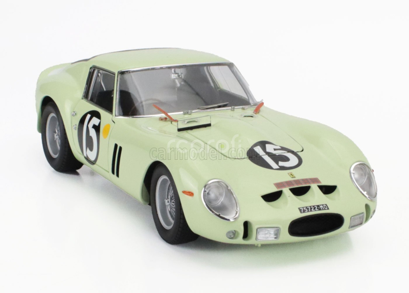 Kyosho Ferrari 250 Gto Rhd N 15 Winner Tourist Trophy Goodwood International 1962 Innes Ireland 1:18 Světle Zelená
