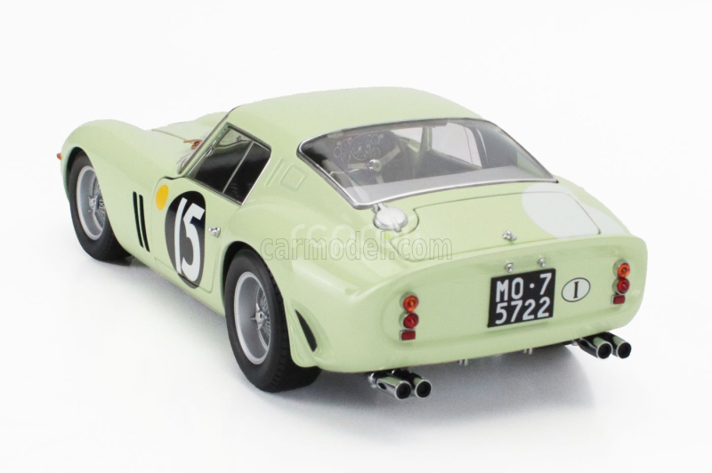 Kyosho Ferrari 250 Gto Rhd N 15 Winner Tourist Trophy Goodwood International 1962 Innes Ireland 1:18 Světle Zelená