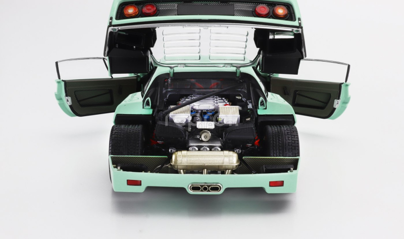 Kyosho Ferrari F40 1987 1:18 Mintová Zelená