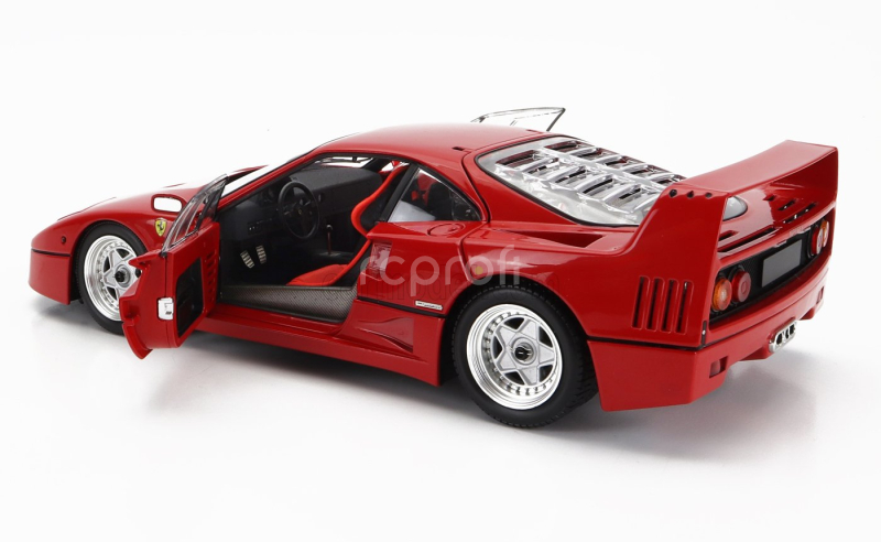 Kyosho Ferrari F40 Light Weight With Lexan Windows 1987 1:18 Red