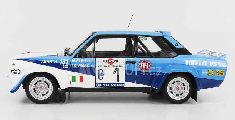 Kyosho Fiat 131 Abarth Team Fiat Works N 1 Rally Costa Smeralda 1981 1:18