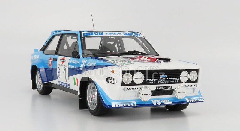 Kyosho Fiat 131 Abarth Team Fiat Works N 1 Rally Costa Smeralda 1981 1:18