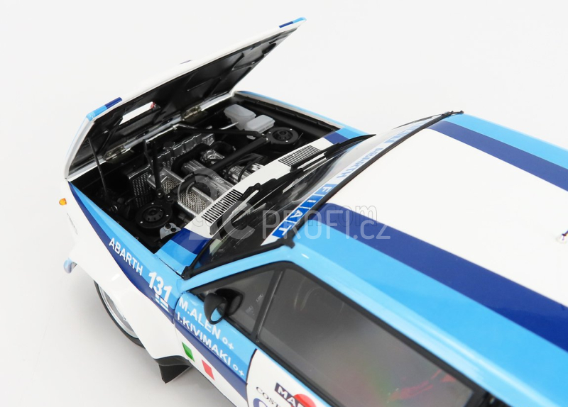 Kyosho Fiat 131 Abarth Team Fiat Works N 1 Rally Costa Smeralda 1981 1:18