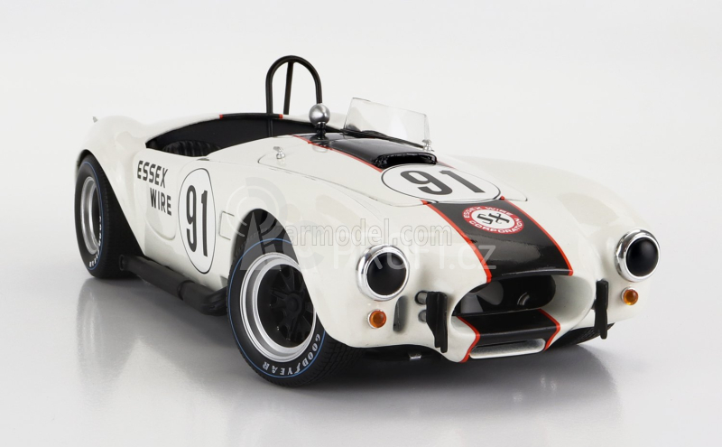 Kyosho Ford usa Shelby Cobra 427 S/c Spider Essex Wire N 91 1:18, bílá