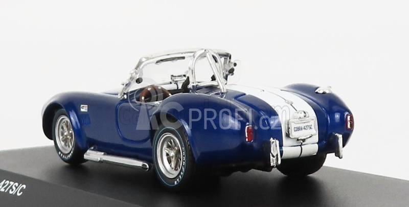 Kyosho Ford usa Shelby Cobra 427/sc Spider 1965 1:43 Tmavě Modrá Bílá