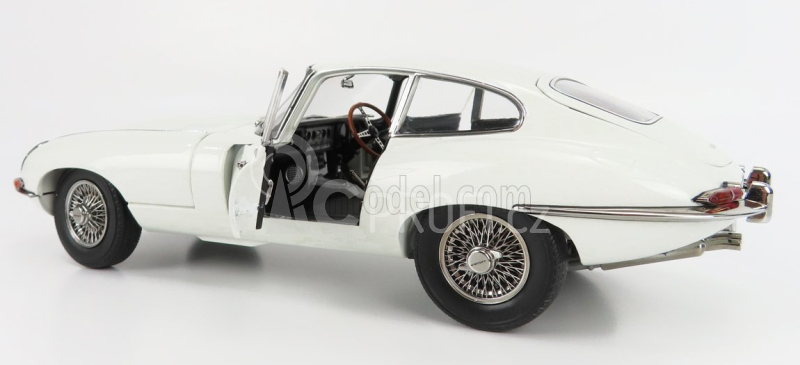 Kyosho Jaguar E-type Coupe Mk1 Rhd 1961 1:18 Bílá