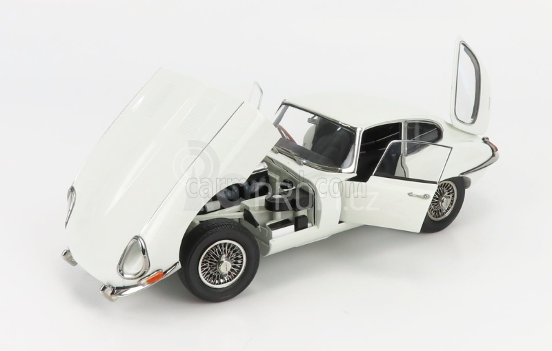 Kyosho Jaguar E-type Coupe Mk1 Rhd 1961 1:18 Bílá