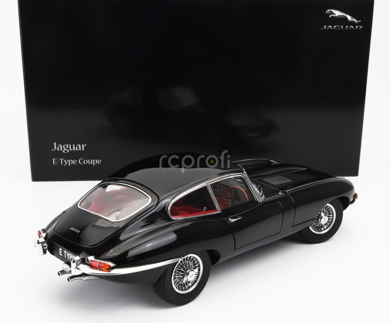 Kyosho Jaguar E-type Coupe Mk1 Rhd 1961 1:18 Black