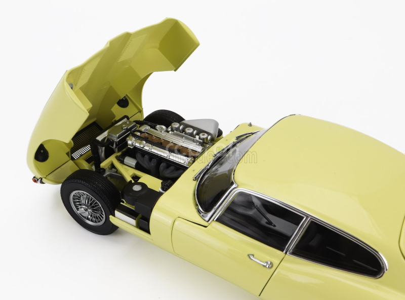 Kyosho Jaguar E-type Coupe Mk1 Rhd 1961 1:18 Žlutá