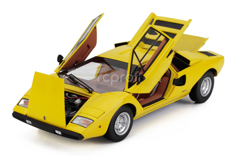Kyosho Lamborghini Countach Lp400 1974 1:18 Žlutá