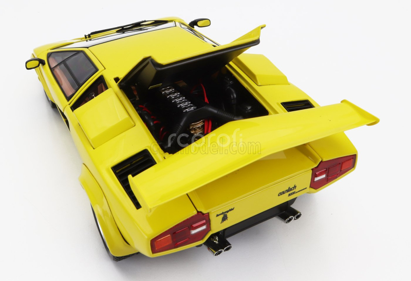 Kyosho Lamborghini Countach Lp5000 Quattrovalvole 1982 1:18 Žlutá