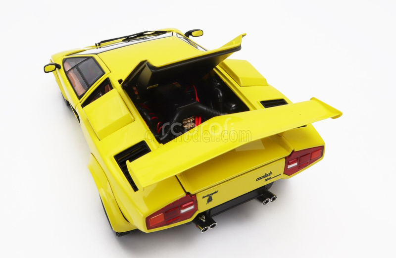 Kyosho Lamborghini Countach Lp5000 Quattrovalvole 1982 1:18 Žlutá