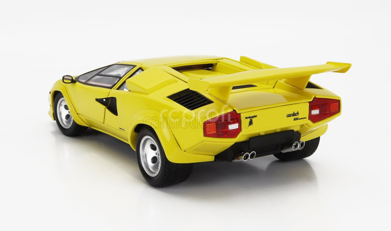 Kyosho Lamborghini Countach Lp5000 Quattrovalvole 1982 1:18 Žlutá