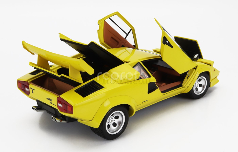 Kyosho Lamborghini Countach Lp5000 Quattrovalvole 1982 1:18 Žlutá